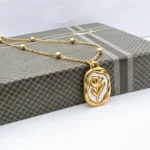 Stainless Steel Rose Locket
