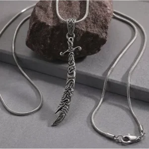 Zulfiqar Sword Pendant Necklace